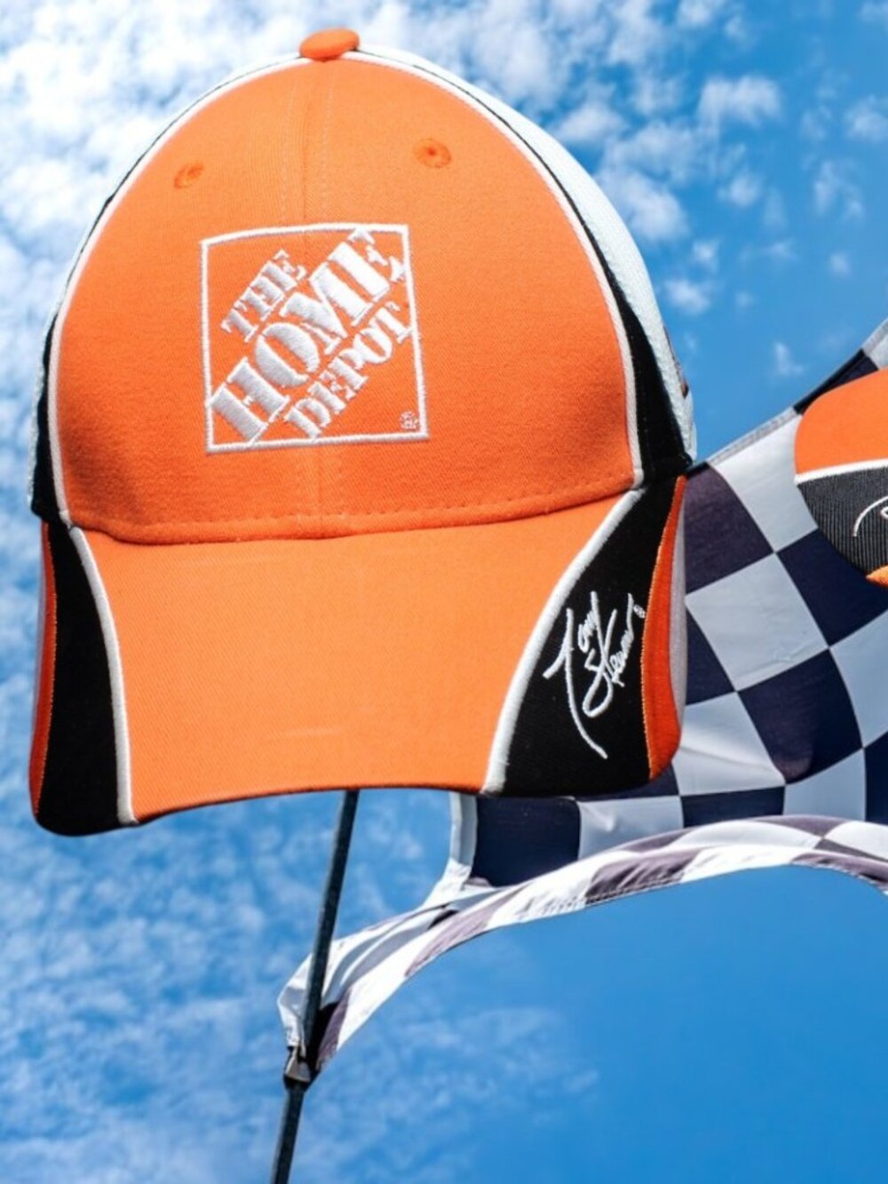 NASCAR Tony Stewart Hat Home Depot 20 Chase Racing Driver Joe Gibbs Baseball Cap
